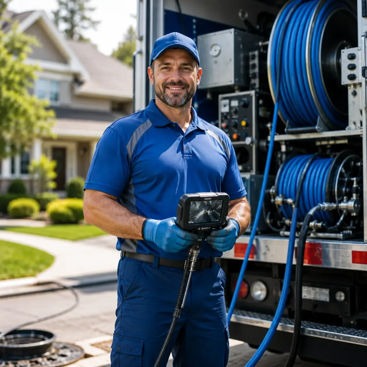 Local outdoor drain cleaning specialists in Friesland, WI